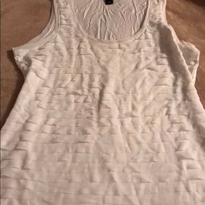 White House Black Market tank. Size L. Like new.